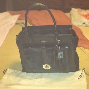 Coach Legacy Candace (Leather with Calf Hair)